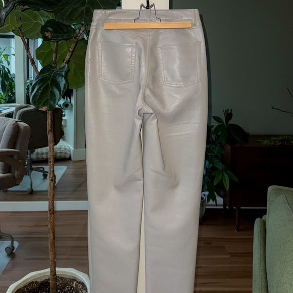 Wilfred pleather straight leg pants - Picture 2 of 3